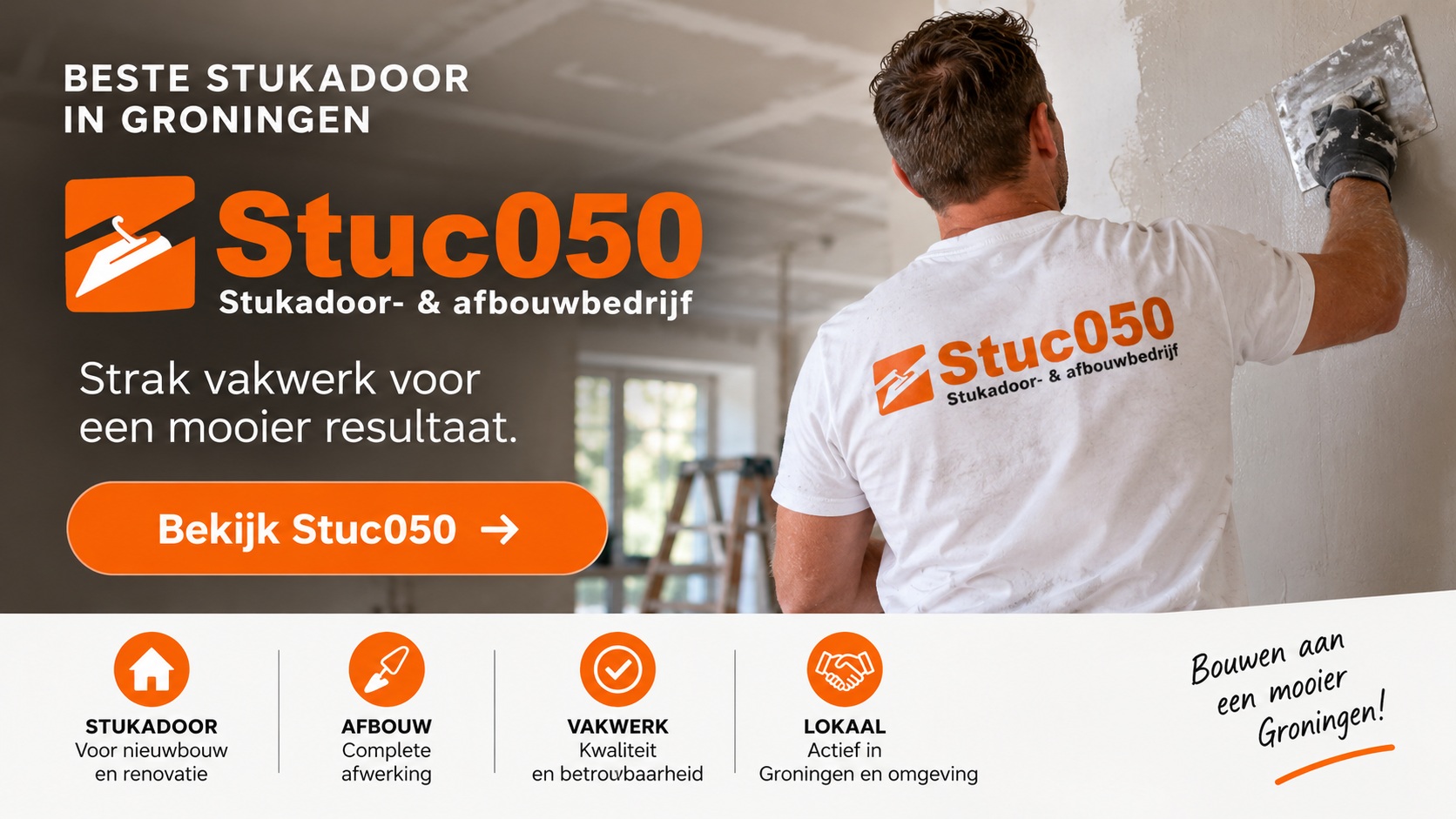 Stuc050 Stukadoor en Afbouwbedrijf Groningen